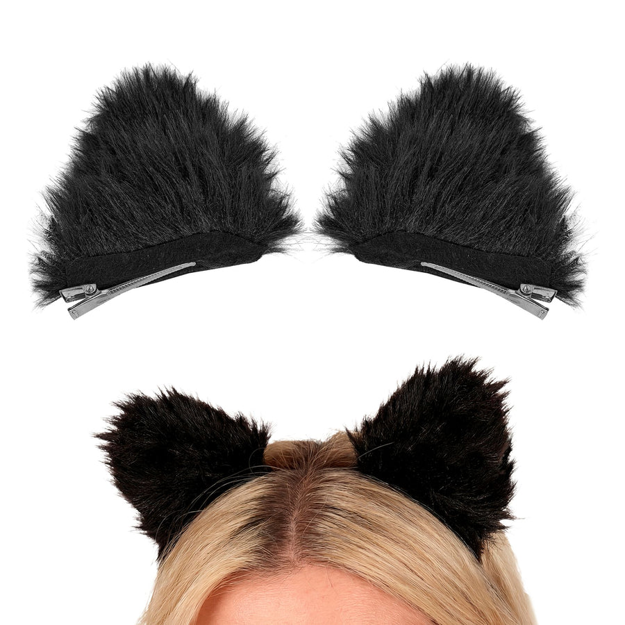 "KATZENOHREN HAARCLIPS" – Vorderansicht