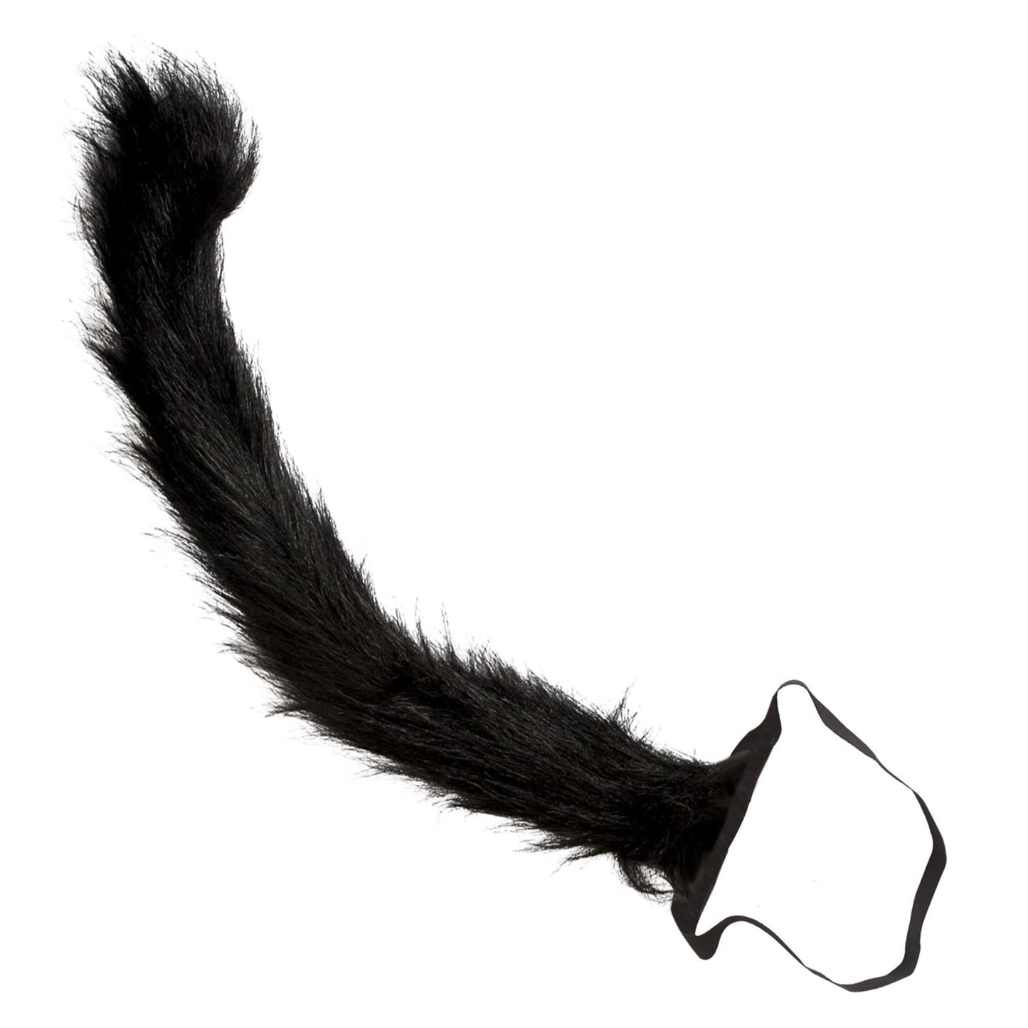 "KATZENSCHWANZ" modellierbar aus Plüsch – Vorderansicht