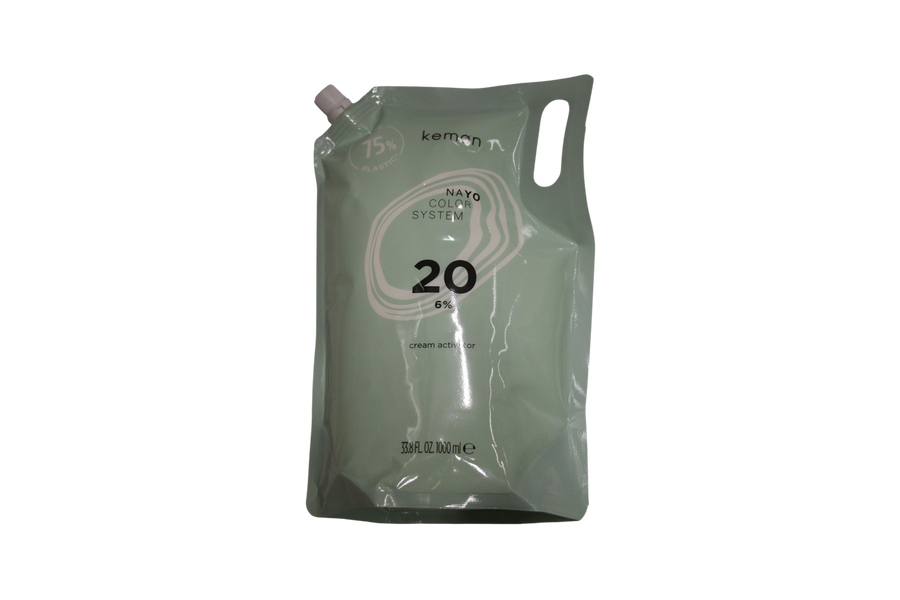 Kemon Nayo Cream Activator Haarfarben-Aktivator 20 Vol. 1000 ml