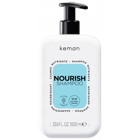 Kemon Kemon, Nourish Nourishing, Haarshampoo, Hydratisierend, 1000 ml Regular