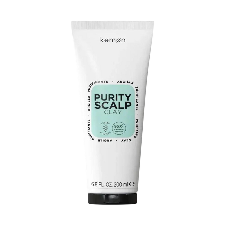 Kemon Kemon, Purity Scalp Clay, Haarbehandlung Tonerde-Maske, Reinigung, 200 ml Regular
