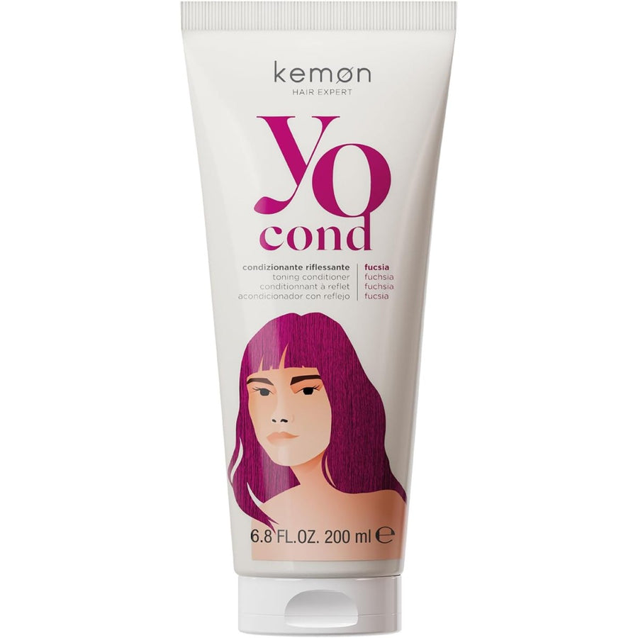 Kemon Kemon, Yo Fucsia Coloring, Haarfarben-Conditioner, 200 ml Regular