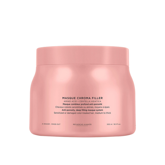 Kerastase Kerastase, Chroma Absolu Filler, Haarbehandlungs-Crememaske, Antiporosität, 500 ml Regular