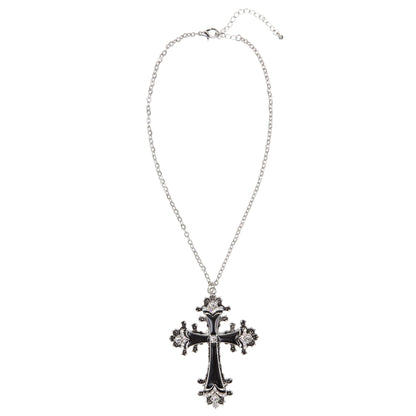 "KETTE MIT SCHWARZEM STRASSKREUZ" – Detailansicht