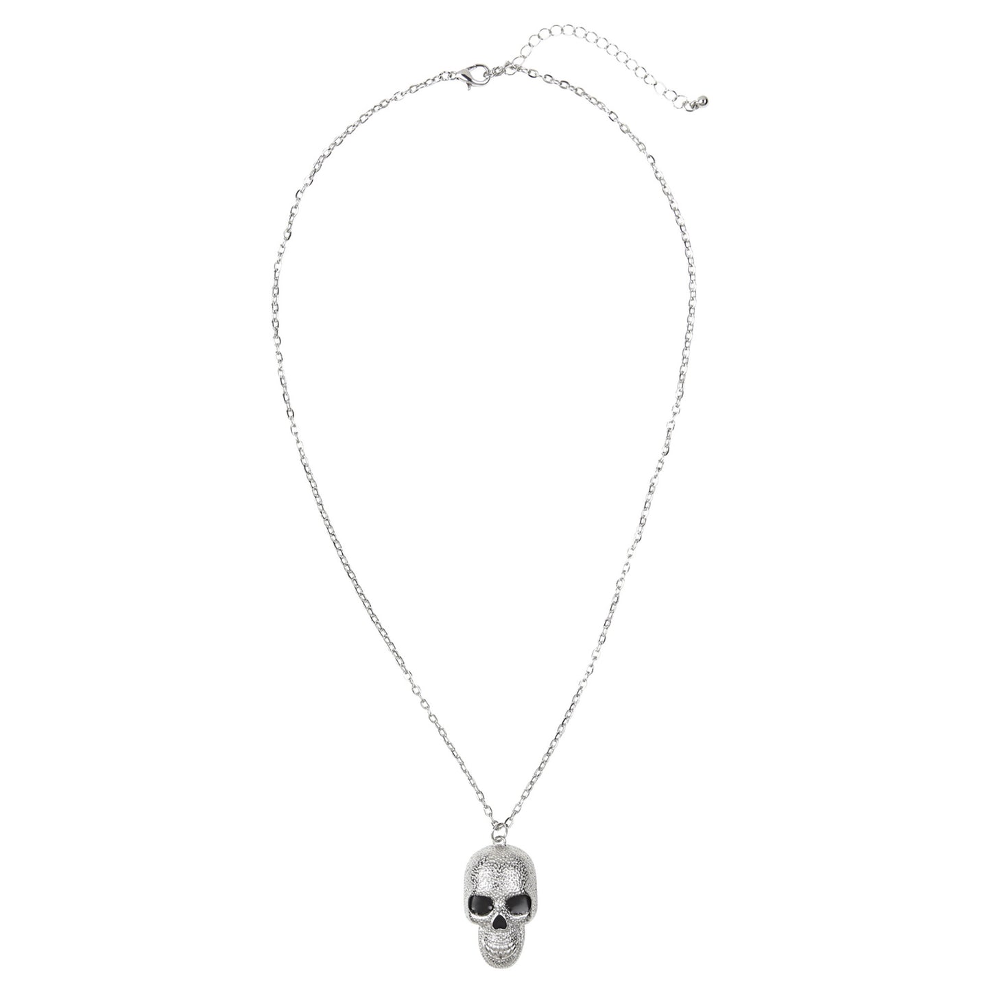 "KETTE MIT SILBERNEM TOTENKOPF" – Detailansicht
