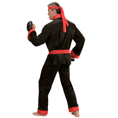 "KICK BOXER" (Oberteil, Hose, Gürtel, Stirnband, Boxhandschuhe) – Ansicht 3