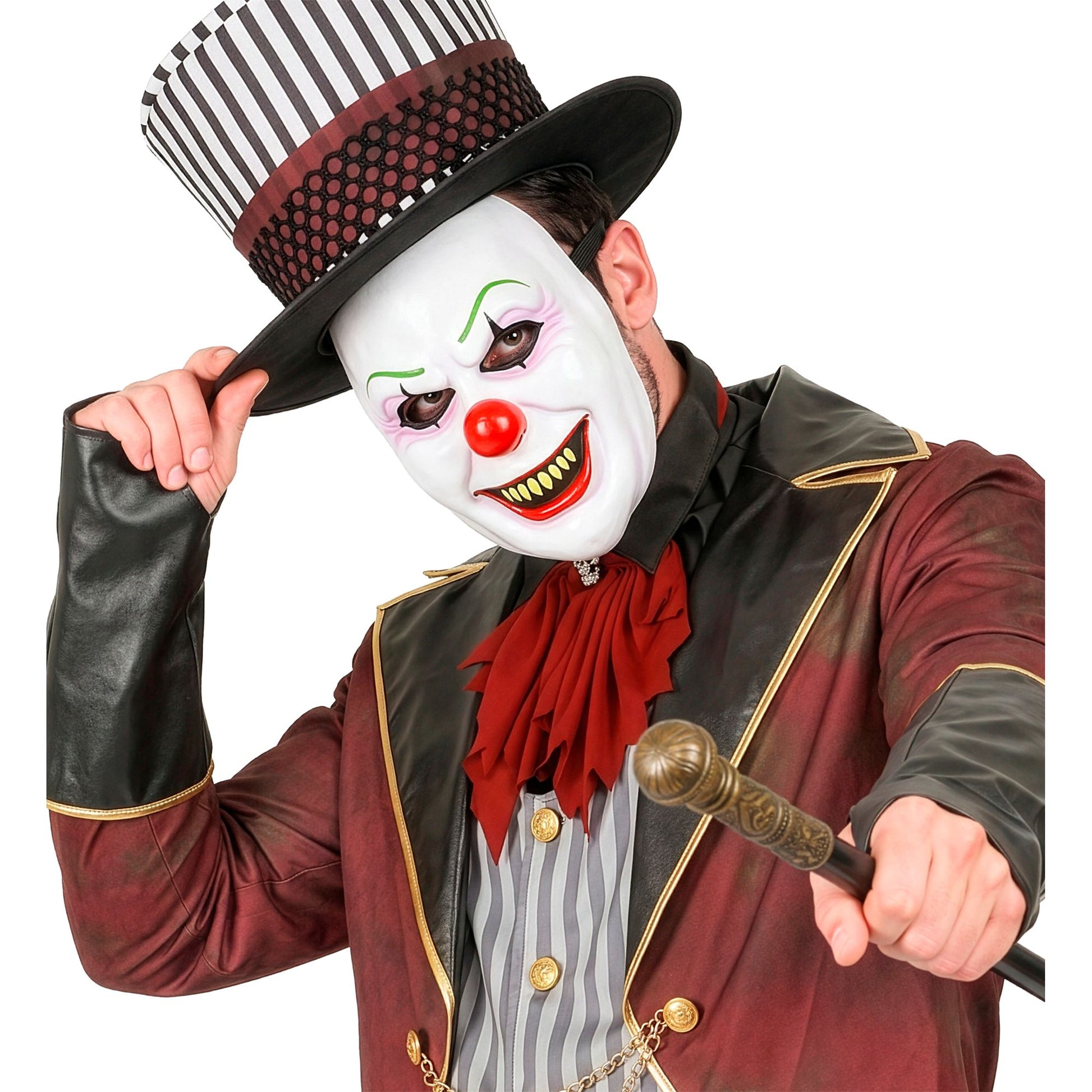 "KILLER CLOWN MASKE AUS LATEX" – Ansicht 4