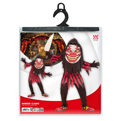 "KILLER CLOWN" (Robe, Riesenmaske mit Kapuze) – Ansicht 3