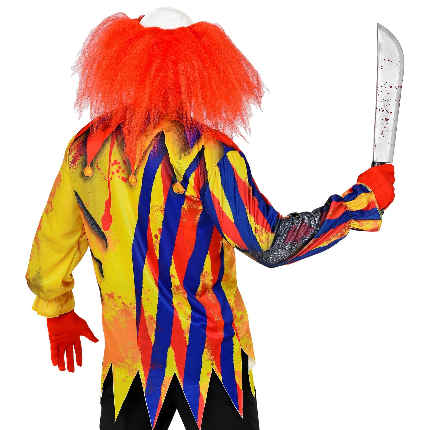 "KILLERCLOWN" (fotorealistisch bedrucktes Langarmshirt) – Ansicht 4