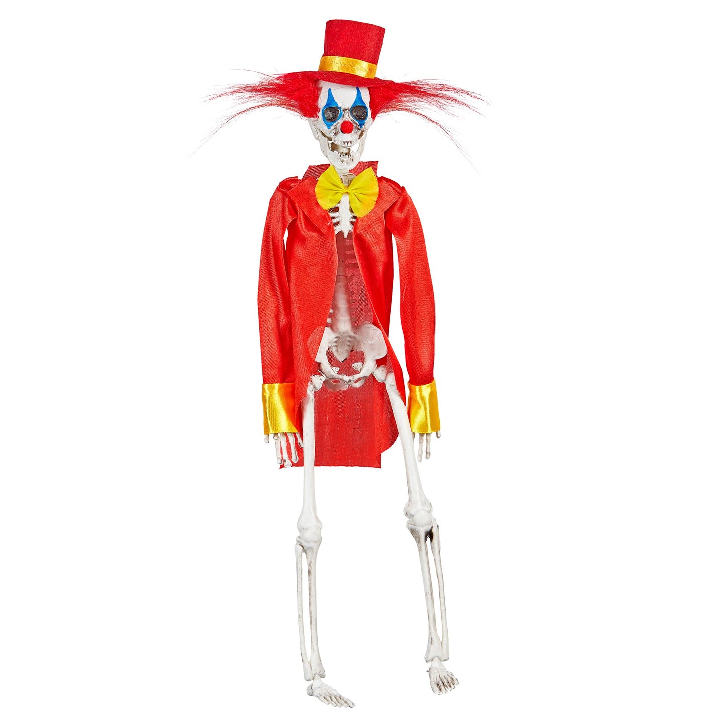 "KILLERCLOWN SKELETT" 40 cm - bewegliche Arme und Beine – Detailansicht