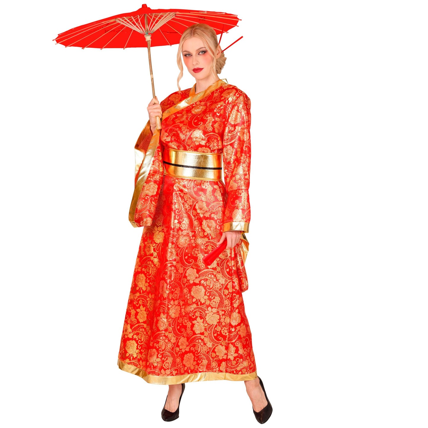 "KIMONO" (Kleid, Gürtel) – Detailansicht