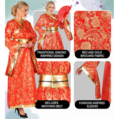 "KIMONO" (Kleid, Gürtel) – Ansicht 5