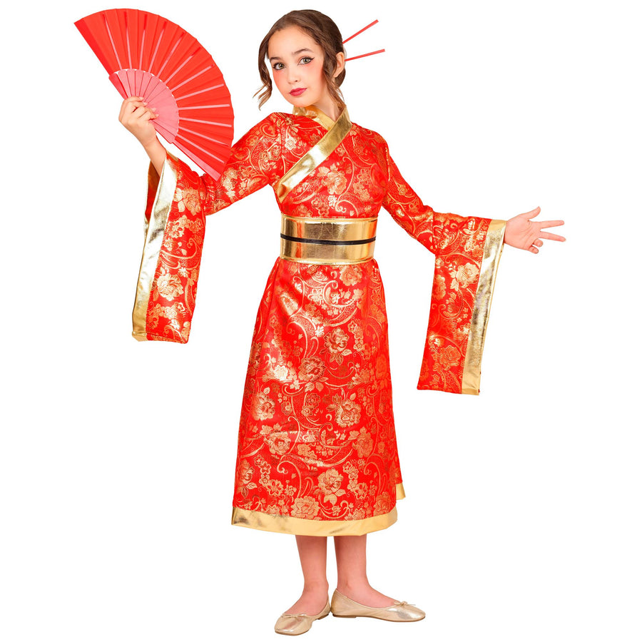 "KIMONO" (Kleid, Gürtel) – Detailansicht