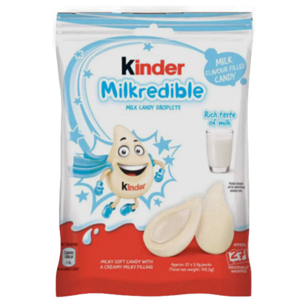Ferrero Kinder Milkredible Milk 46,8 g milchige Süssigkeit – Produktansicht