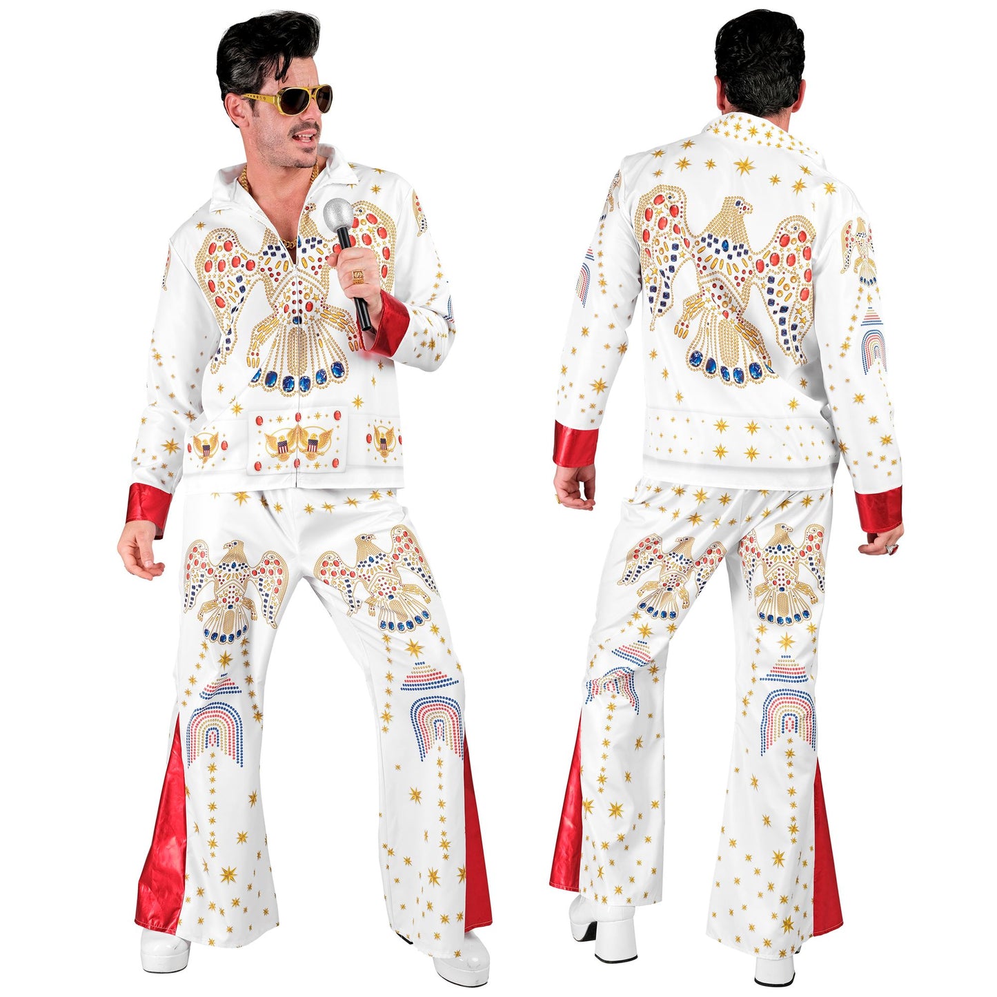 "KING OF ROCK'N'ROLL FAST COSTUME" (Oberteil, Hose) – Ansicht 3