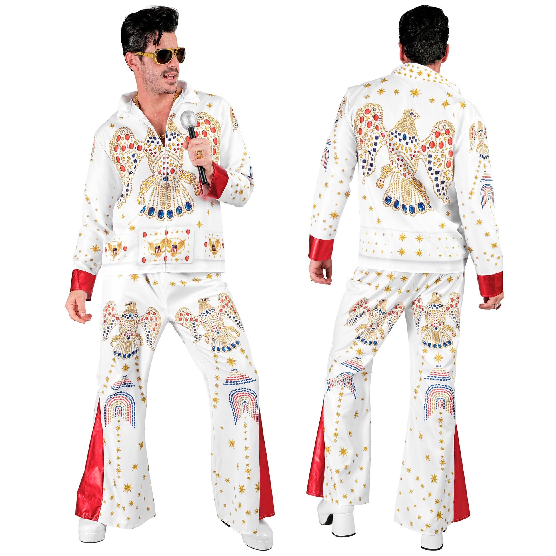 "KING OF ROCK'N'ROLL FAST COSTUME" (Oberteil, Hose) – Ansicht 3