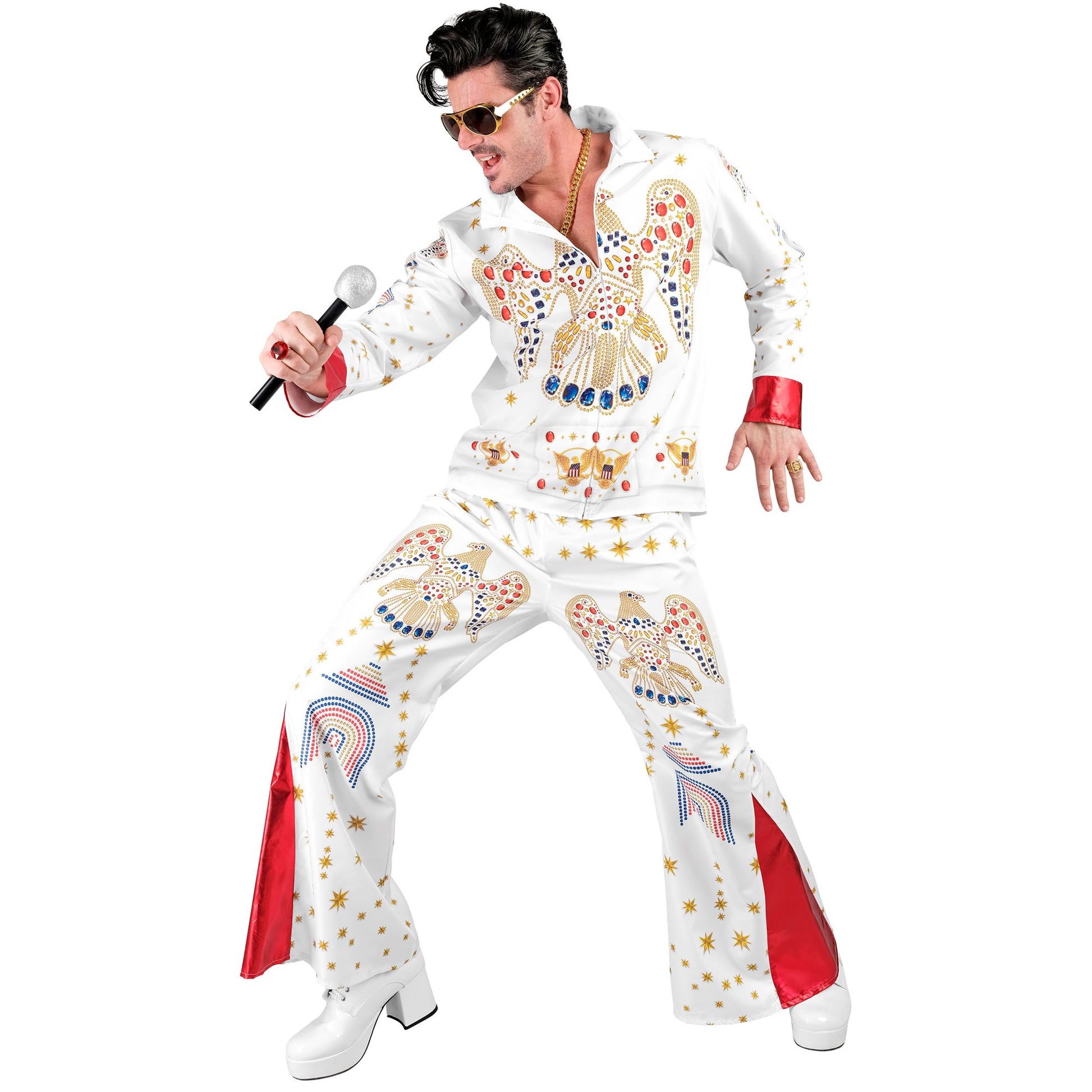 "KING OF ROCK'N'ROLL FAST COSTUME" (Oberteil, Hose) – Ansicht 5