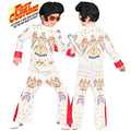 "KING OF ROCK'N'ROLL FAST COSTUME" (Oberteil, Hose) – Vorderansicht