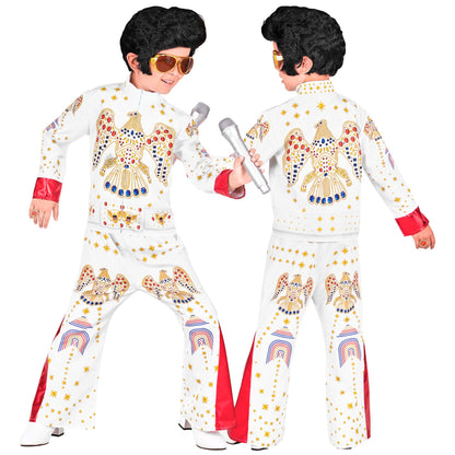 "KING OF ROCK'N'ROLL FAST COSTUME" (Oberteil, Hose) – Detailansicht