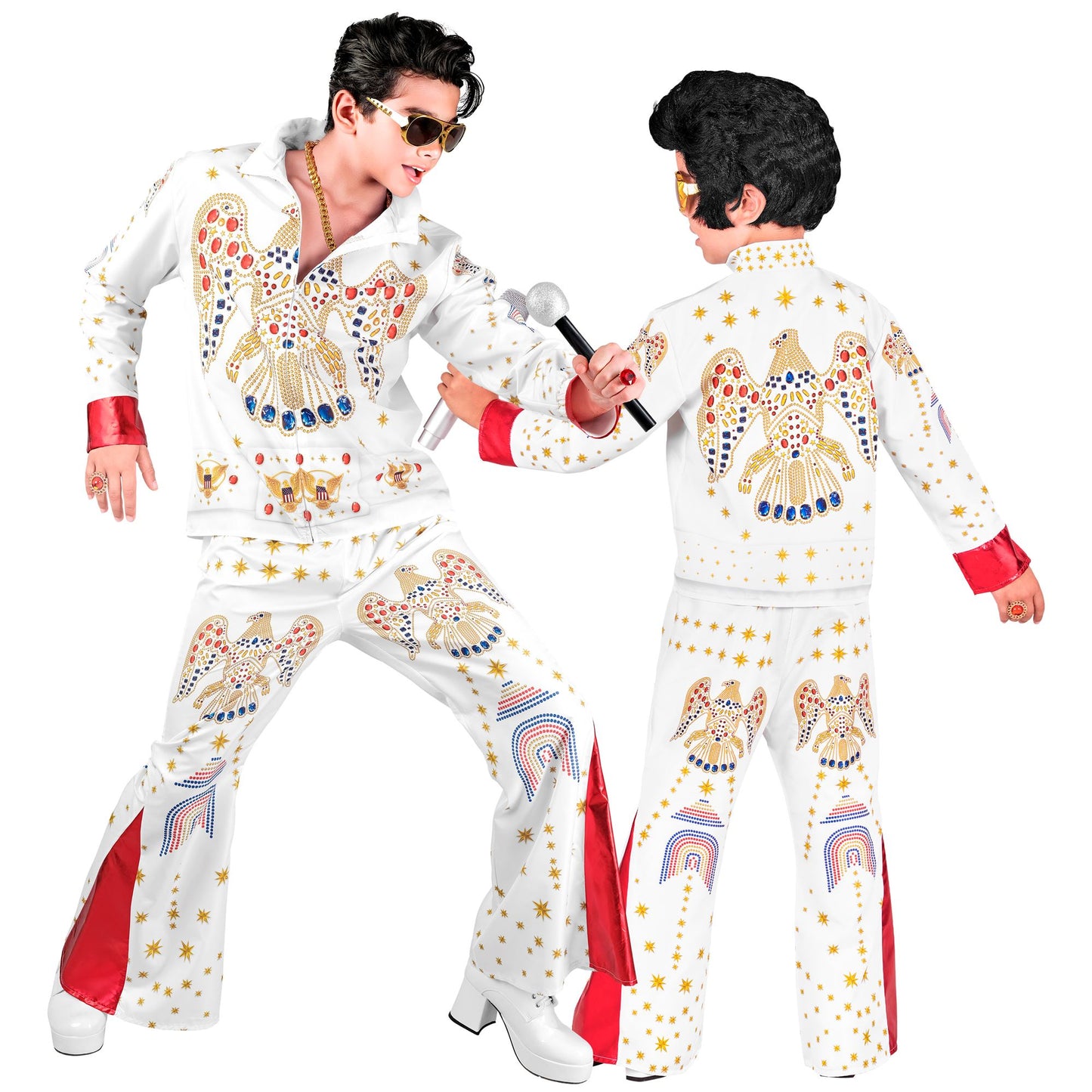 "KING OF ROCK'N'ROLL FAST COSTUME" (Oberteil, Hose) – Ansicht 3