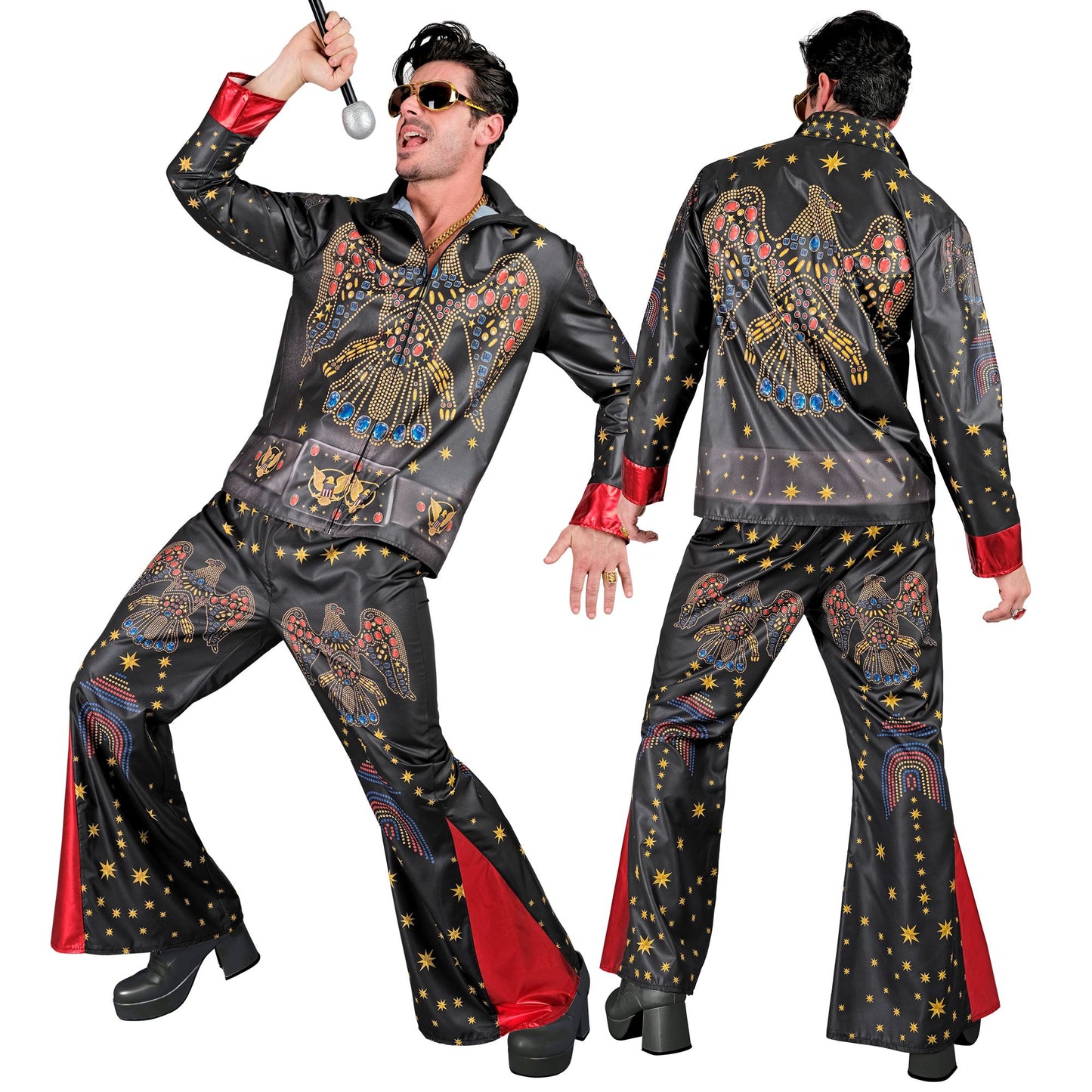 "KING OF ROCK'N'ROLL FAST COSTUME" (Oberteil, Hose) – Ansicht 3