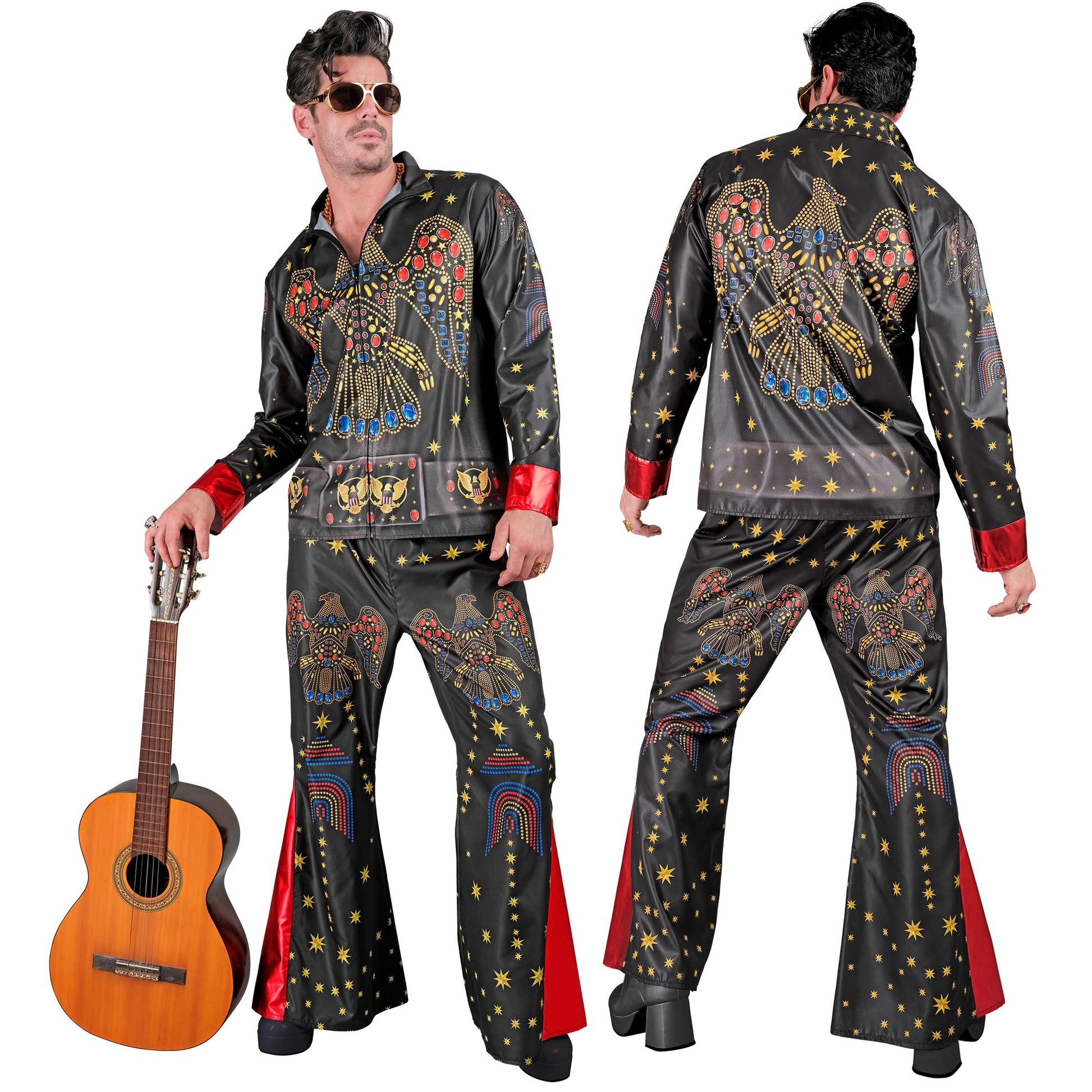 "KING OF ROCK'N'ROLL FAST COSTUME" (Oberteil, Hose) – Ansicht 4