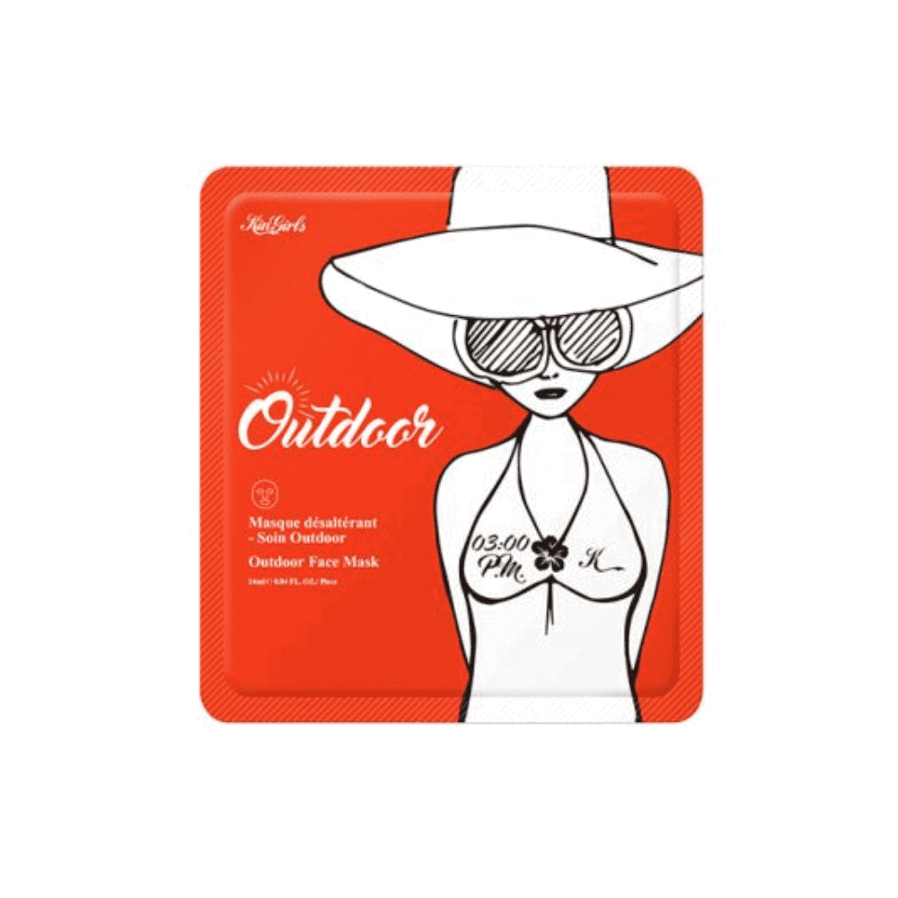 Kingirls, Outdoor, Hydratisierend, Gesichtsmaske, Für das Gesicht, 24 ml *Tester