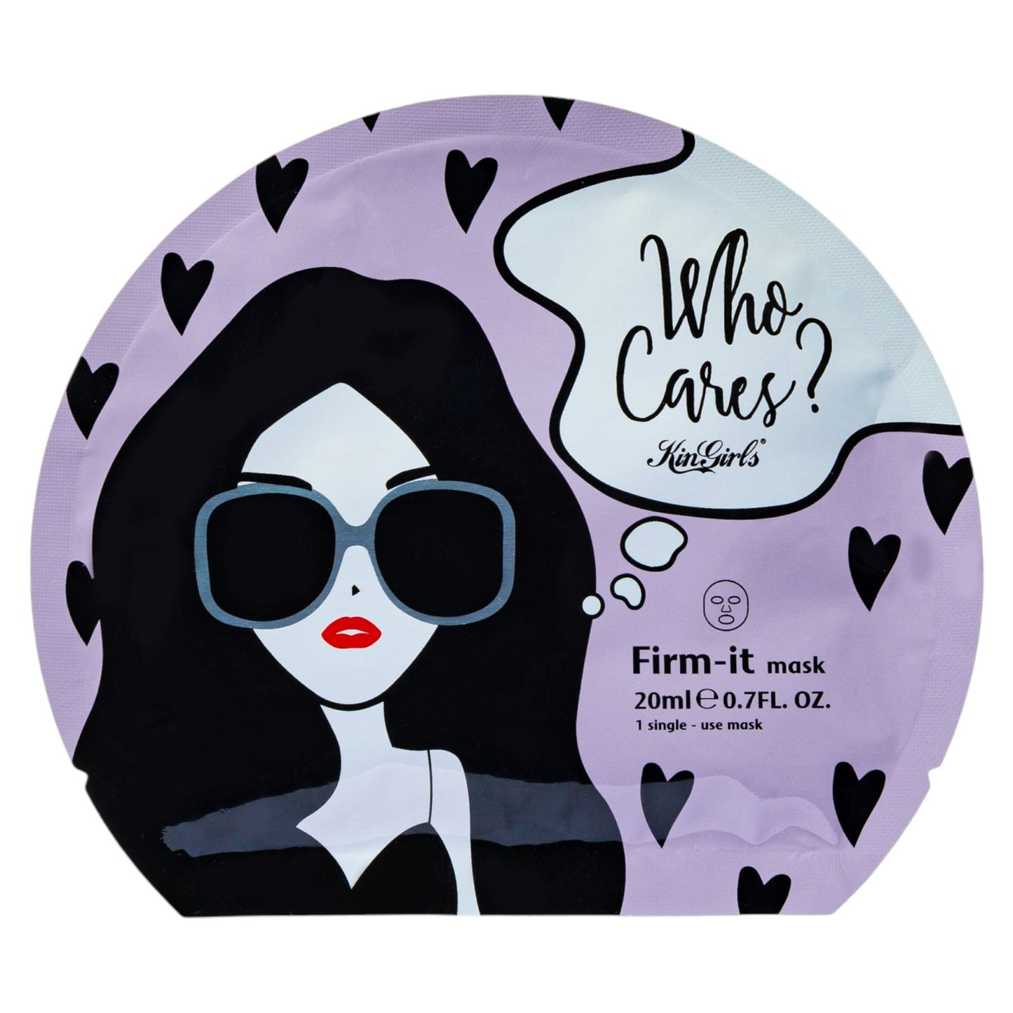 Kingirls, Who Cares, Feuchtigkeitsspendend, Gesichtsmaske, Für das Gesicht, 20 ml *Tester