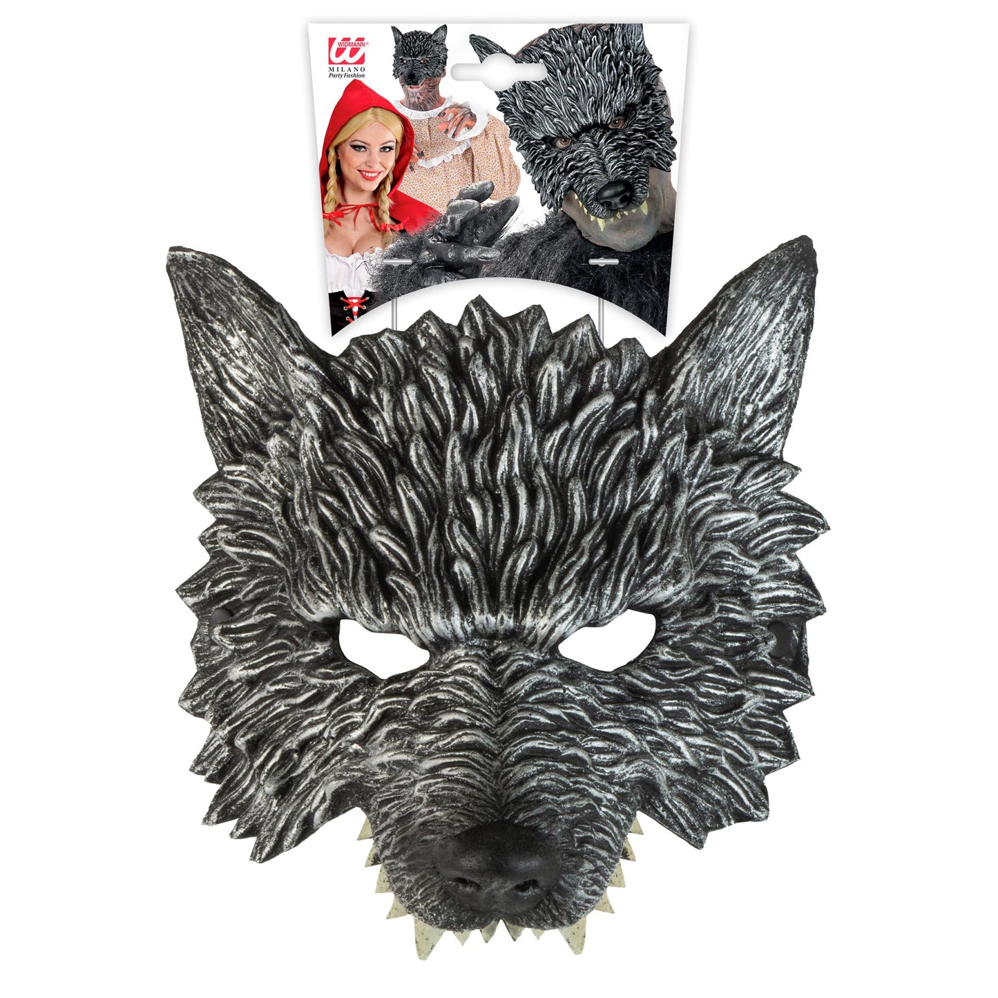"KINNLOSE WOLFSMASKE" – Detailansicht