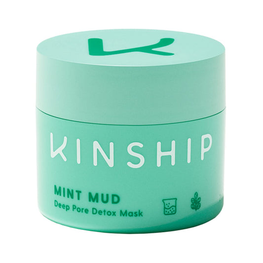 Kinship Kinship, Mint Mud Deep Pore Detox, Ausbalancieren, Schlamm-Maske, Für das Gesicht, 57 g Regular