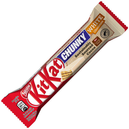 KitKat Chunky White Chocolate Knusperwaffel Riegel 24er Pack 40 g Stück