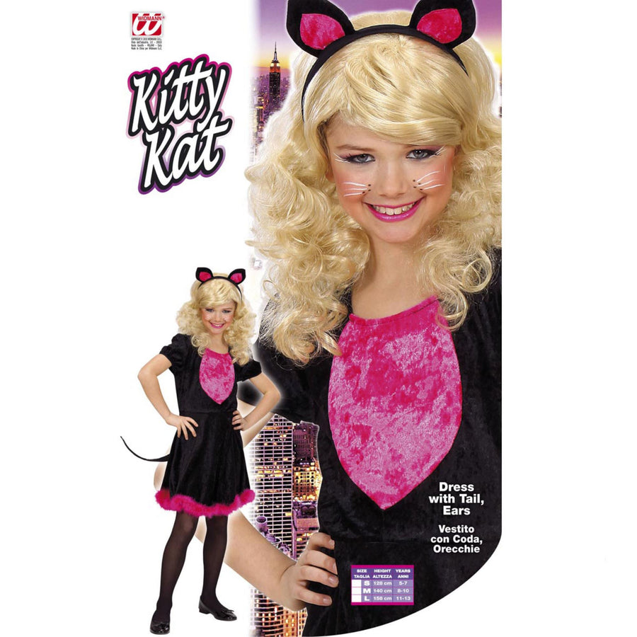 "KITTY KAT" (Kleid mit Schwanz, Ohren) – Detailansicht