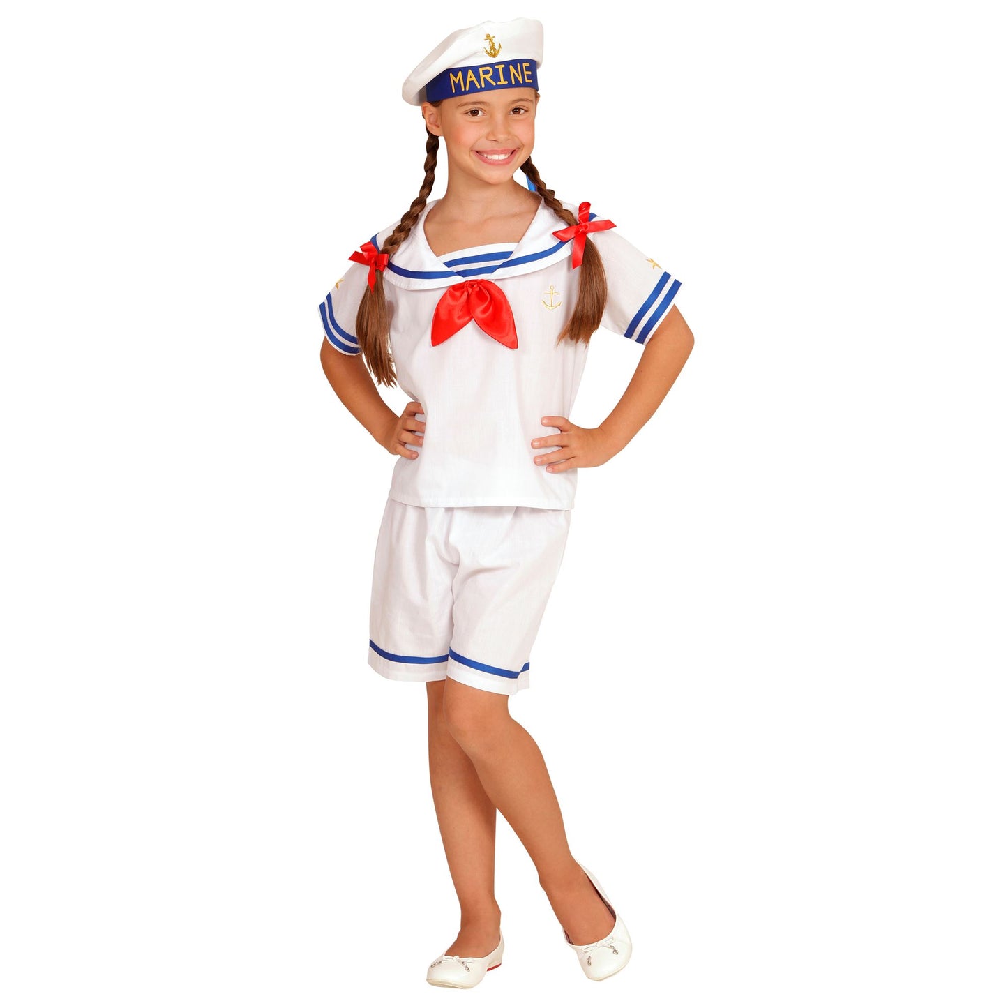 "KLASSISCHER MATROSE" (Oberteil, Shorts, Hut) – Ansicht 4