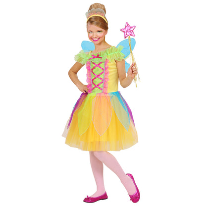 "KLEINE FEE" (Kleid, Flügel, Kopfbedeckung) – Vorderansicht