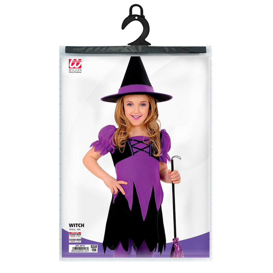 "KLEINE HEXE" (Kleid, Hut) – Detailansicht