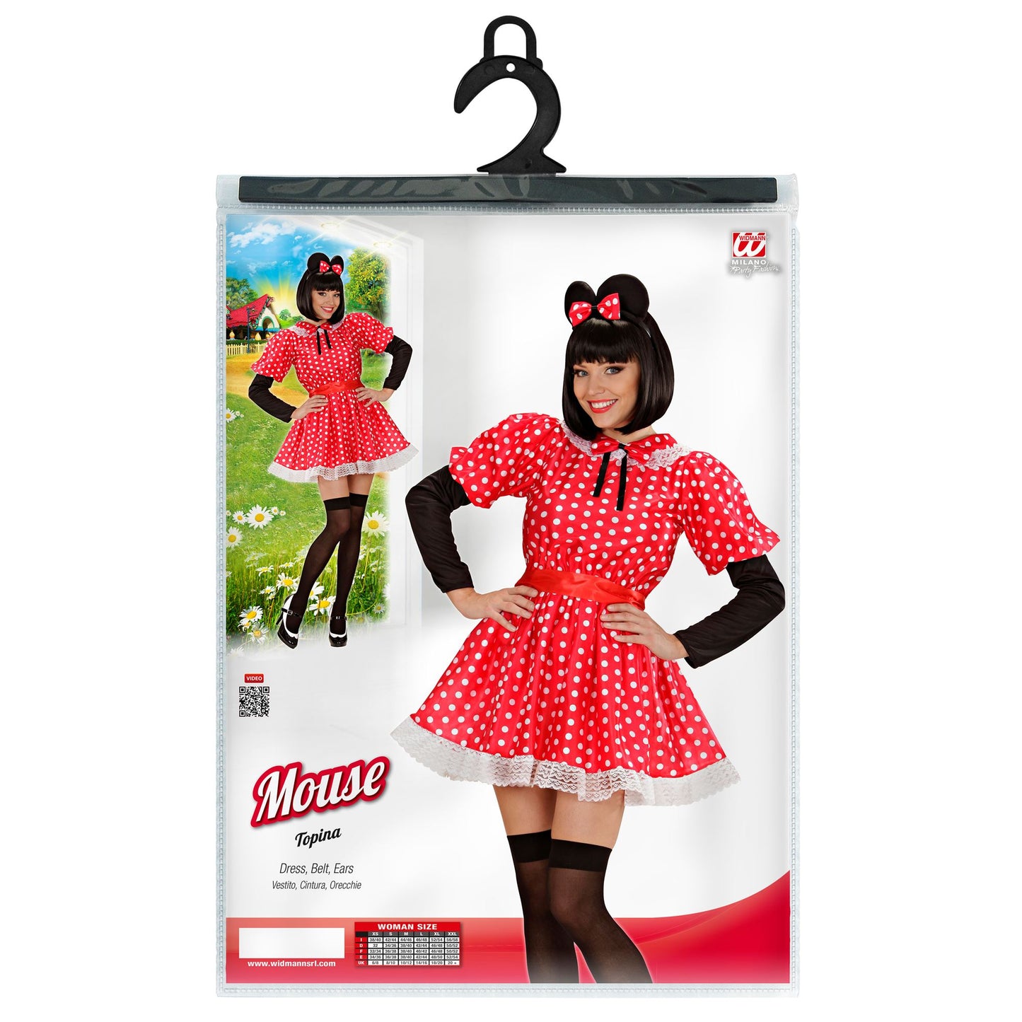 "KLEINE MAUS" (Kleid, Gürtel, Ohren) – Ansicht 4