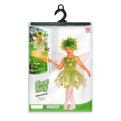 "KLEINE WALDFEE" (Kleid, Flügel) – Detailansicht