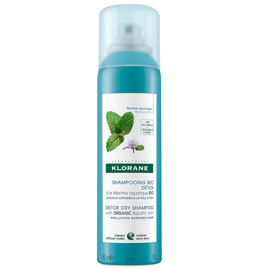 Klorane Klorane, Detox, Minze, Trockenshampoo, Clarifies, 150 ml Regular