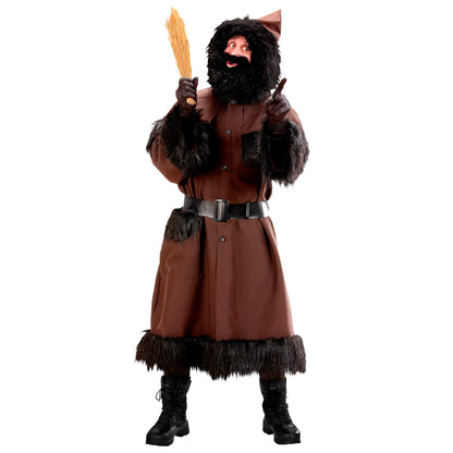 "KNECHT RUPRECHT" (Kasack mit Kapuze, Gürtel) – Vorderansicht