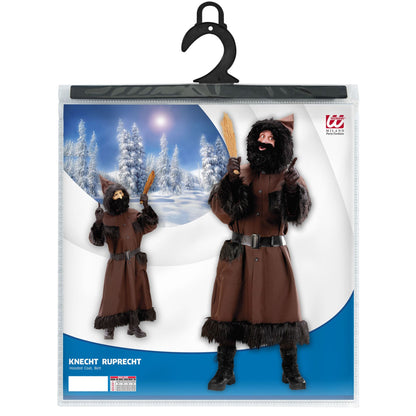 "KNECHT RUPRECHT" (Kasack mit Kapuze, Gürtel) – Ansicht 3