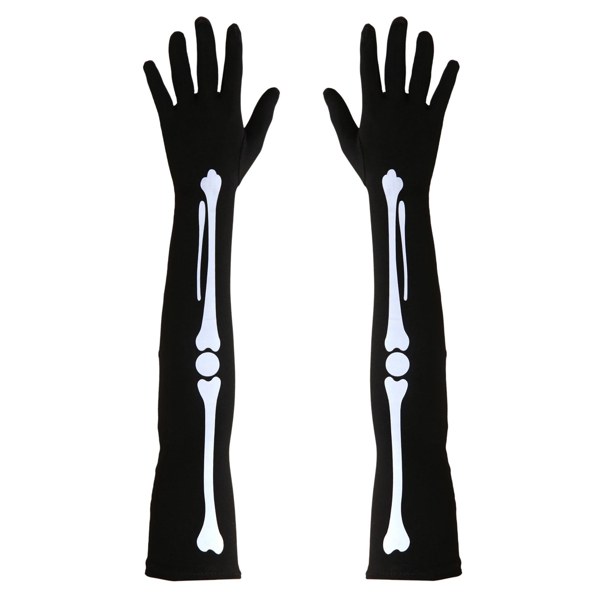 "KNOCHEN HANDSCHUHE" – Vorderansicht