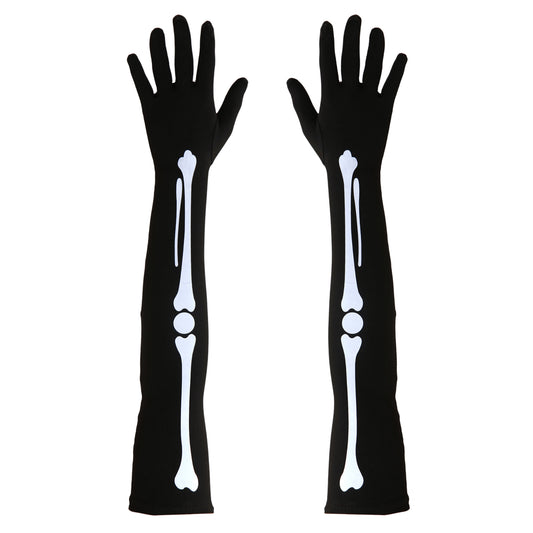 "KNOCHEN HANDSCHUHE" – Vorderansicht