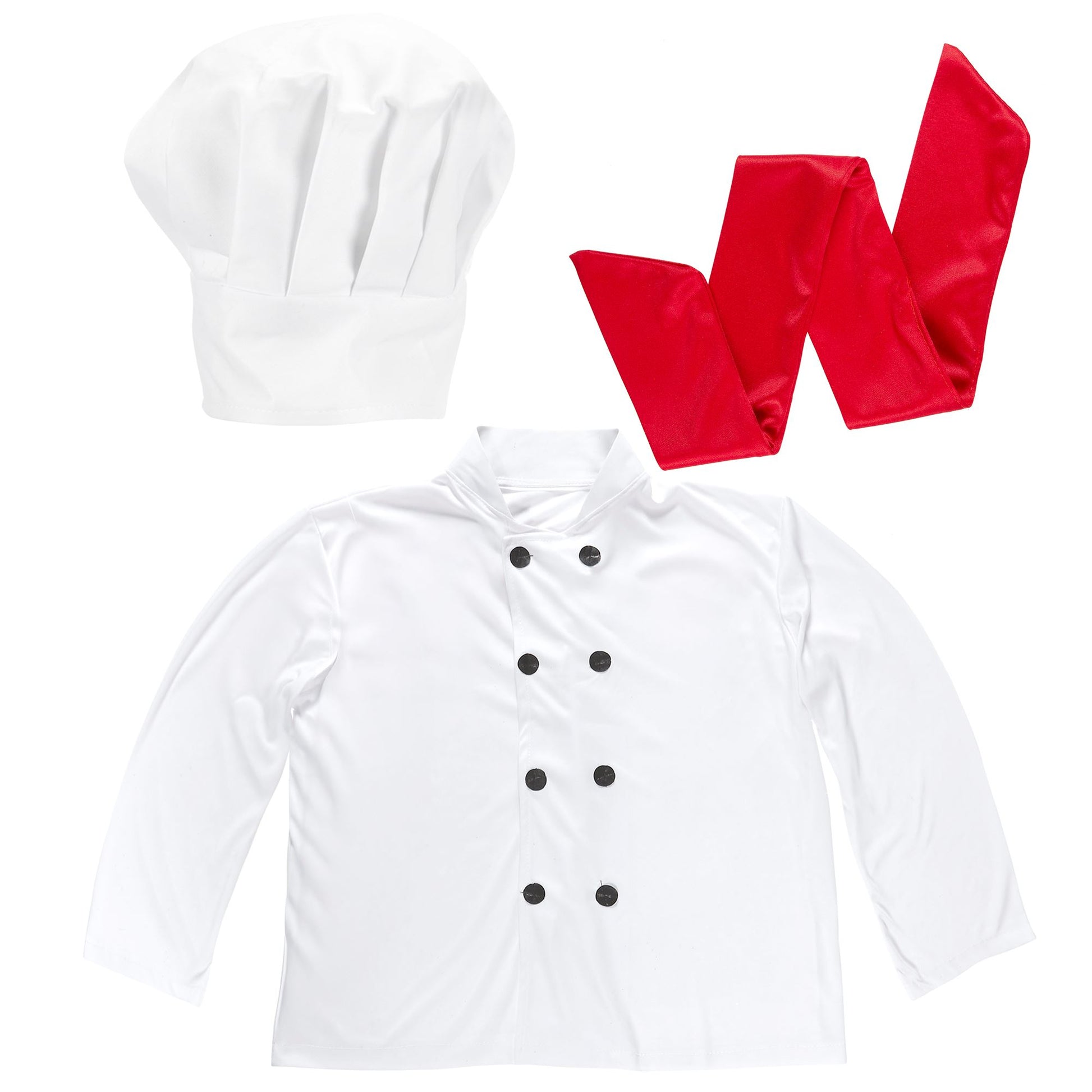 "KOCH" Dress- Up- Set (Mütze, Jacke, Halstuch) – Vorderansicht