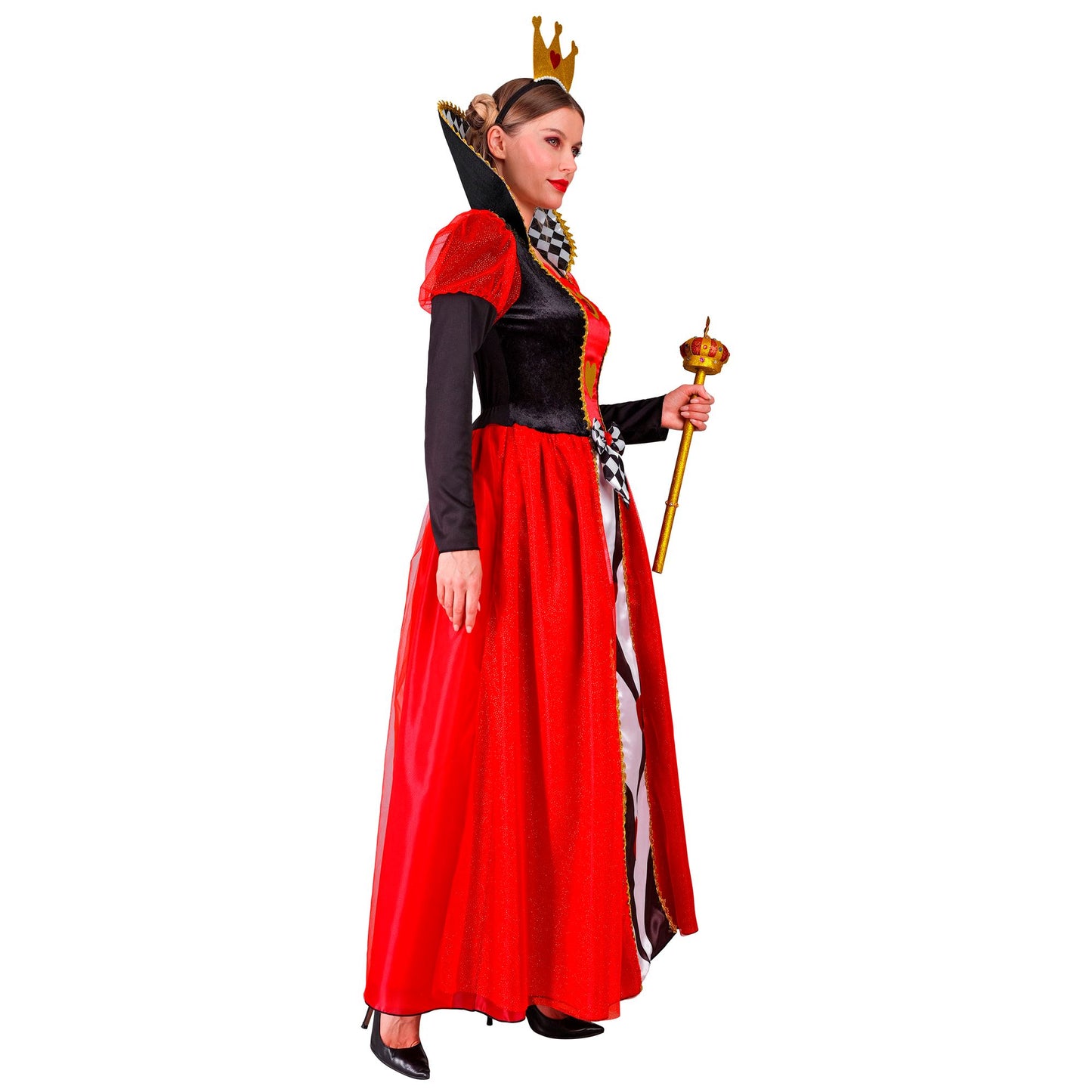 "KÖNIGIN DER HERZEN" (Kleid, Krone) – Ansicht 3