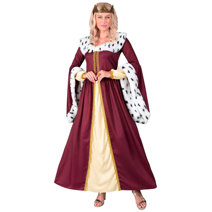 "KÖNIGIN" (Kleid, Krone) – Detailansicht