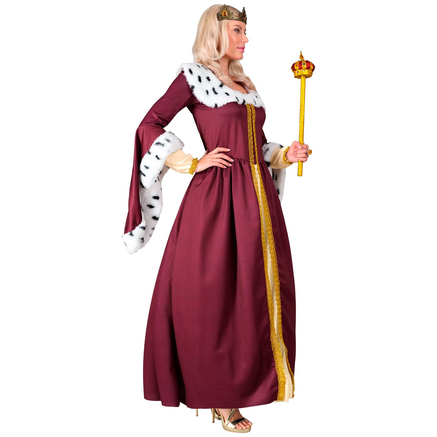 "KÖNIGIN" (Kleid, Krone) – Ansicht 3