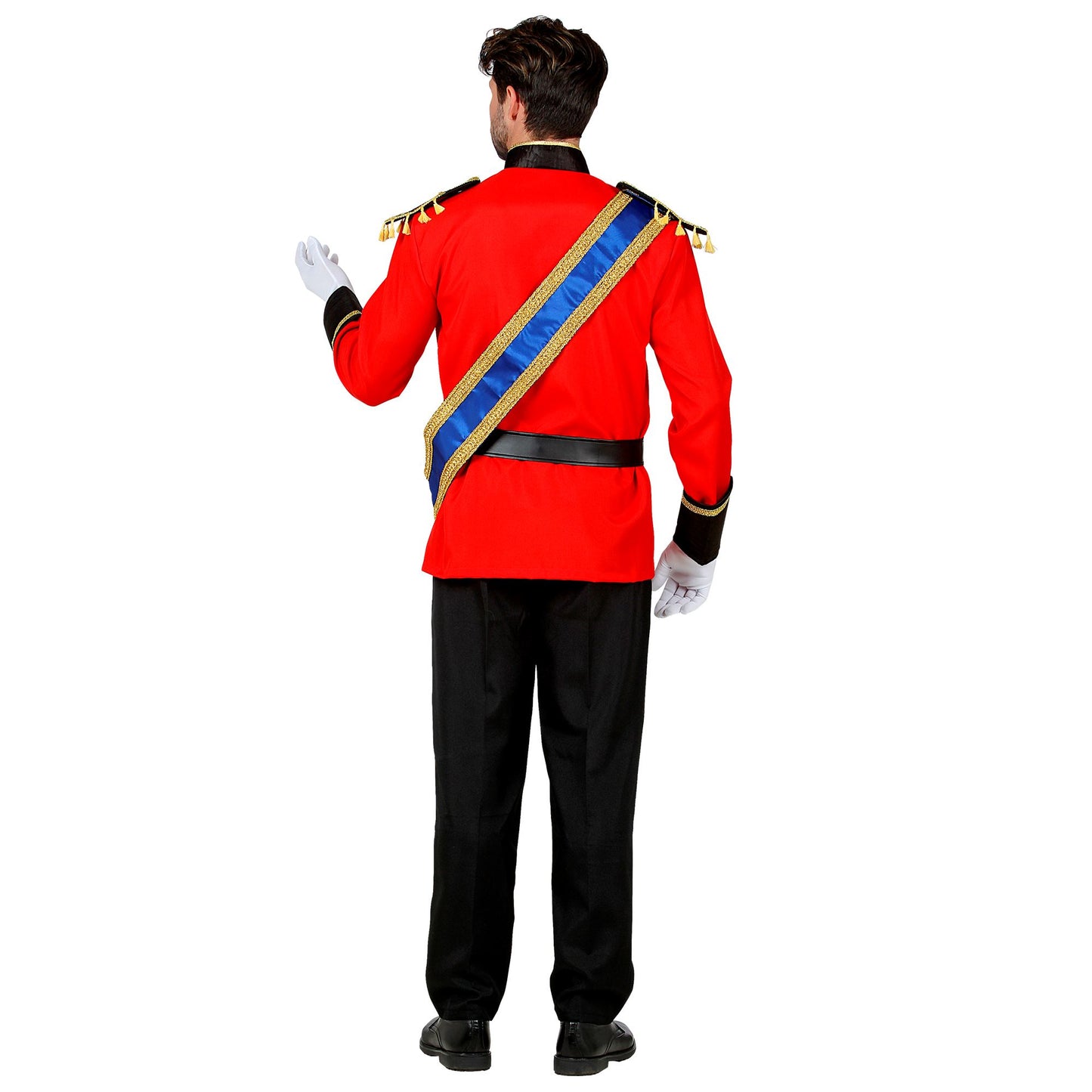 "KÖNIGLICHER PRINZ" (Jackett mit Schärpe, Hose, Gürtel, Handschuhe) – Ansicht 4