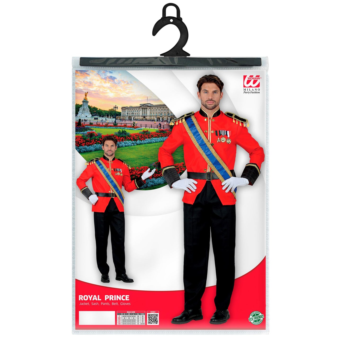"KÖNIGLICHER PRINZ" (Jackett mit Schärpe, Hose, Gürtel, Handschuhe) – Ansicht 5