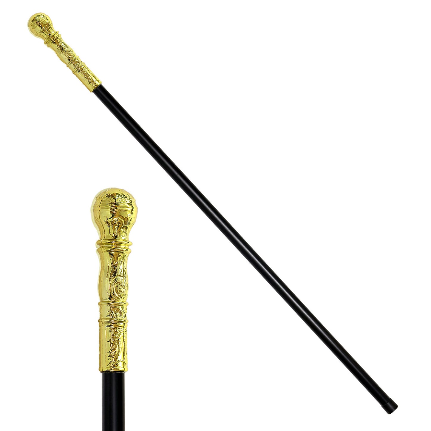 "KÖNIGLICHER SPAZIERSTOCK" 107 cm – Vorderansicht