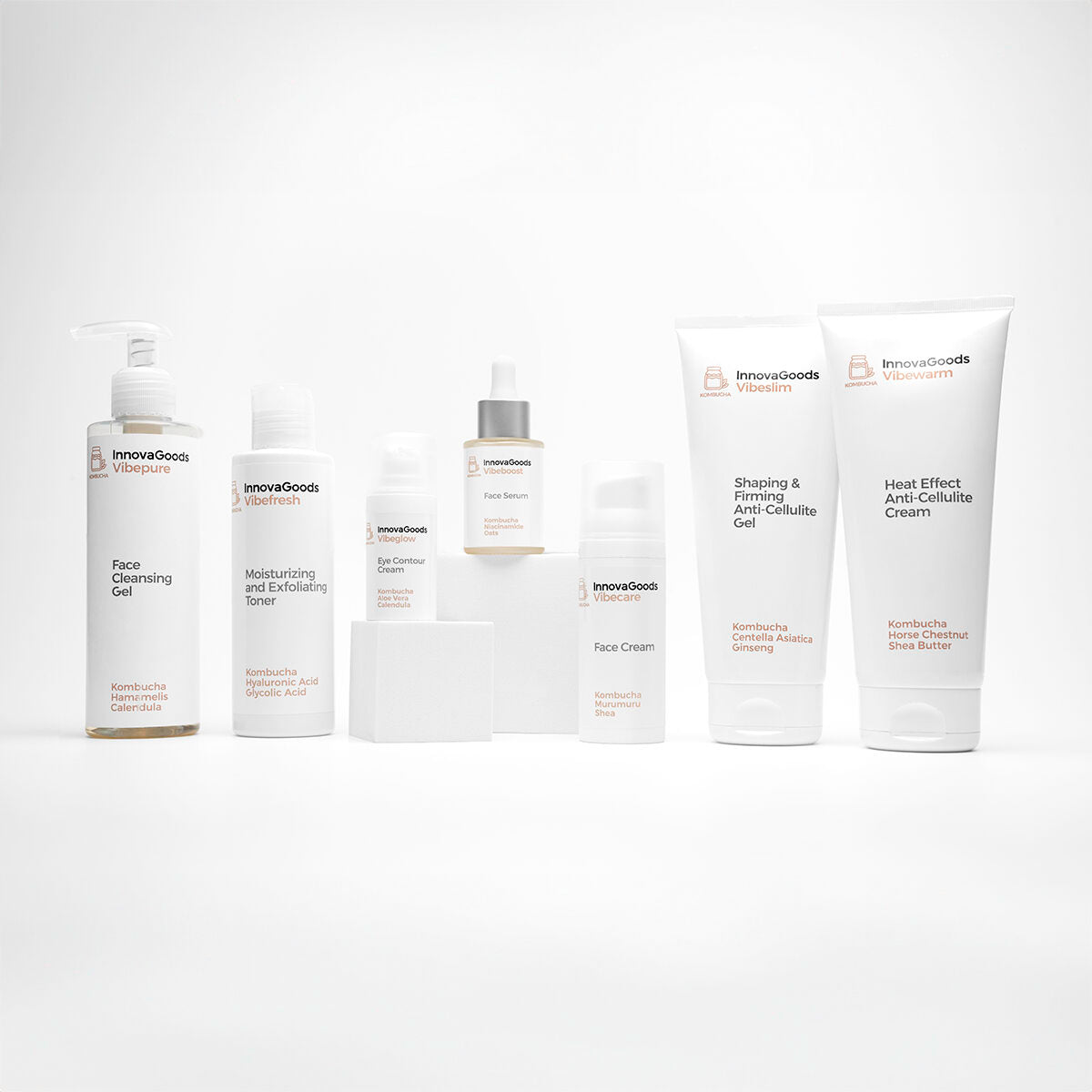 InnovaGoods Vibecare Kombucha Feuchtigkeitscreme für das Gesicht 50 ml – Verpackung